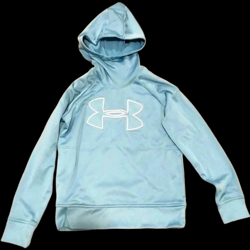 Women's Under Armour  Cold Gear Light Blue Hoodie